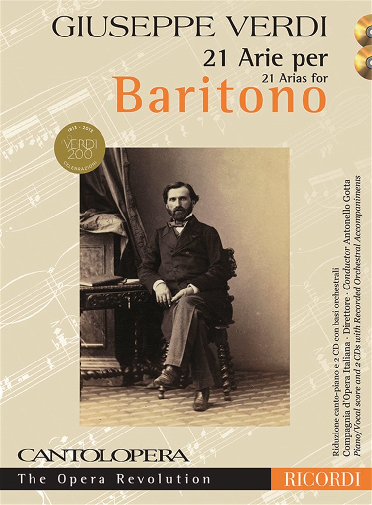Cantolopera: Verdi - 21 Arie per Baritono